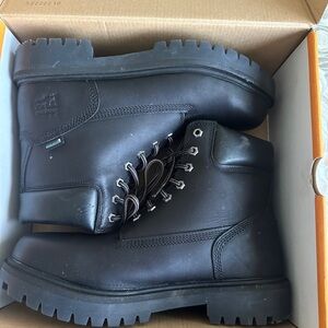 Timberland Men's Dark Leather Boots